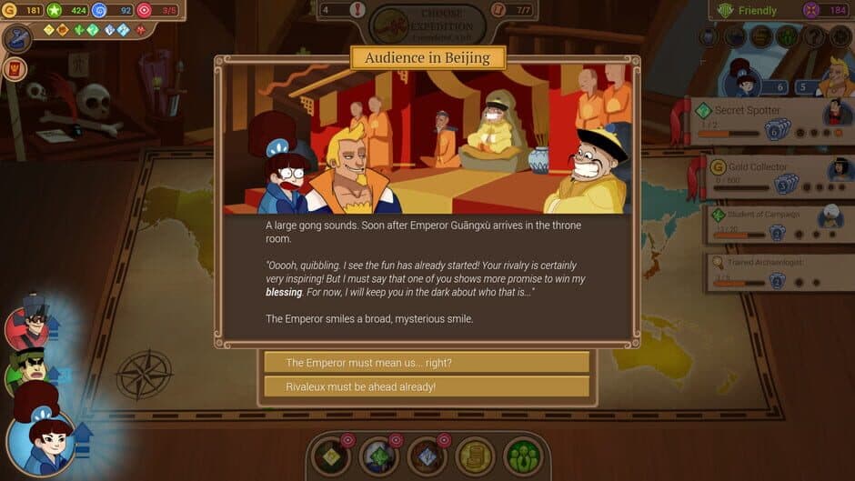 Скриншот 3 из Renowned Explorers: The Emperor's Challenge