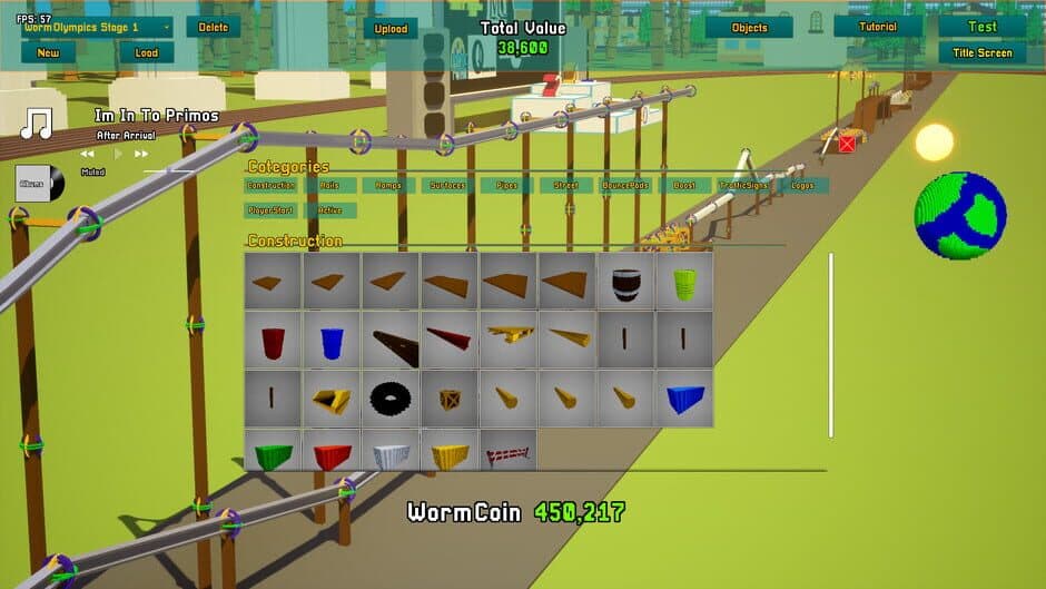 Скриншот 2 из WormJuice Skateboarding Olympics