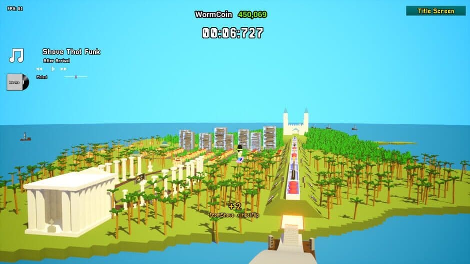 Скриншот 7 из WormJuice Skateboarding Olympics
