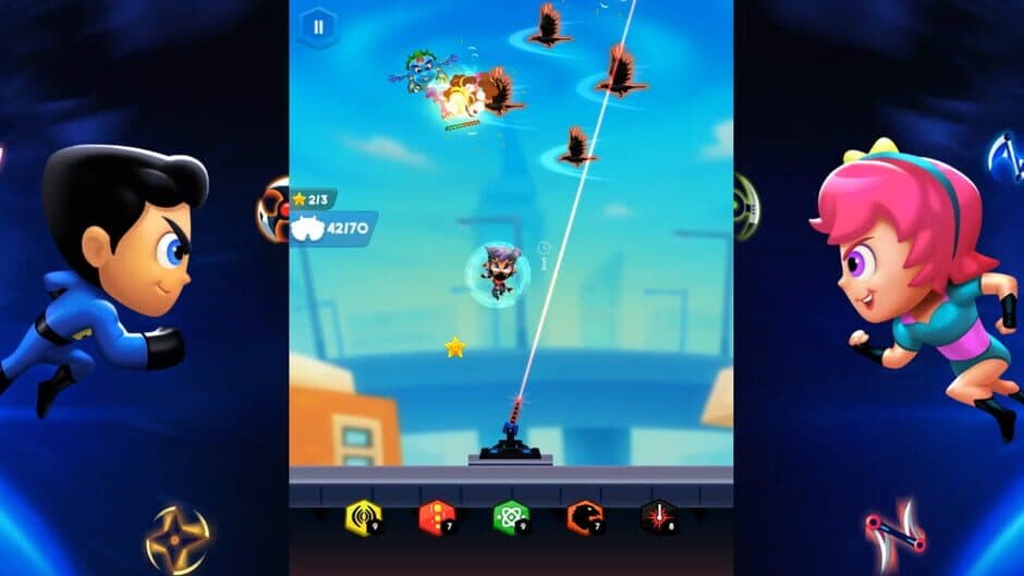 Скриншот 3 из Dragon Blast: Crazy Action Super Hero Game