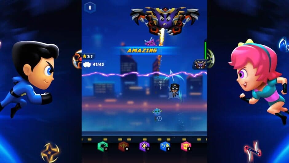 Скриншот 4 из Dragon Blast: Crazy Action Super Hero Game