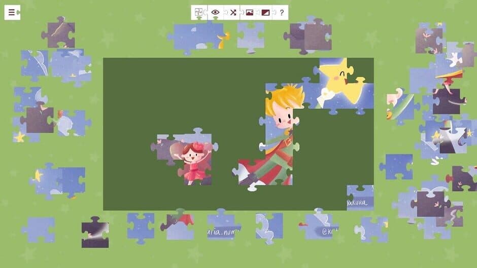 Скриншот 1 из My Little Prince: A Jigsaw Puzzle Tale