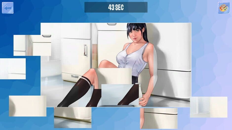 Скриншот 3 из Girls on puzzle 3