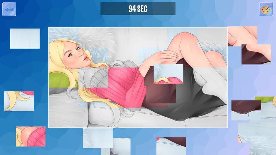 Скриншот 2 из Girls on puzzle 3