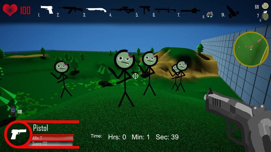 Скриншот 4 из Paper Shooter!