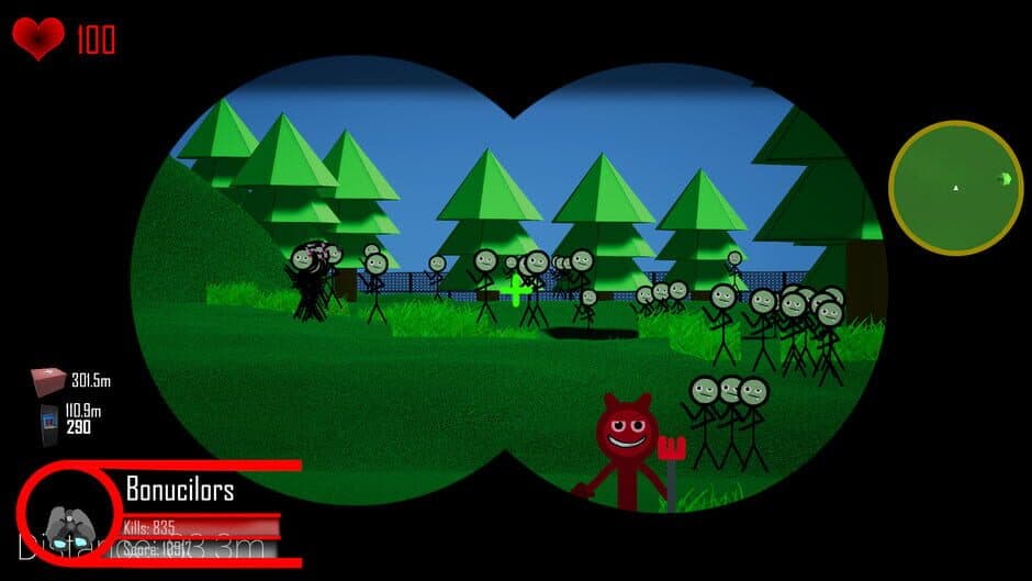 Скриншот 1 из Paper Shooter!