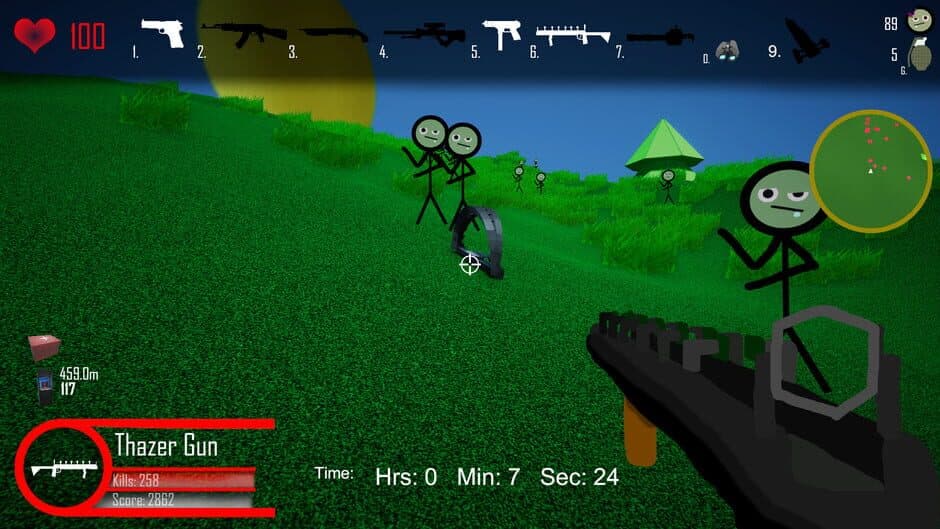 Скриншот 3 из Paper Shooter!