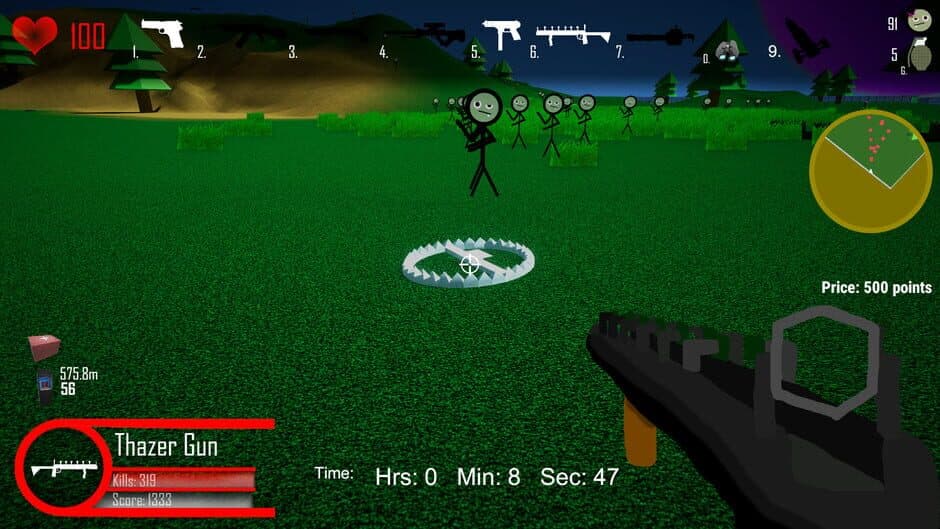 Скриншот 12 из Paper Shooter!