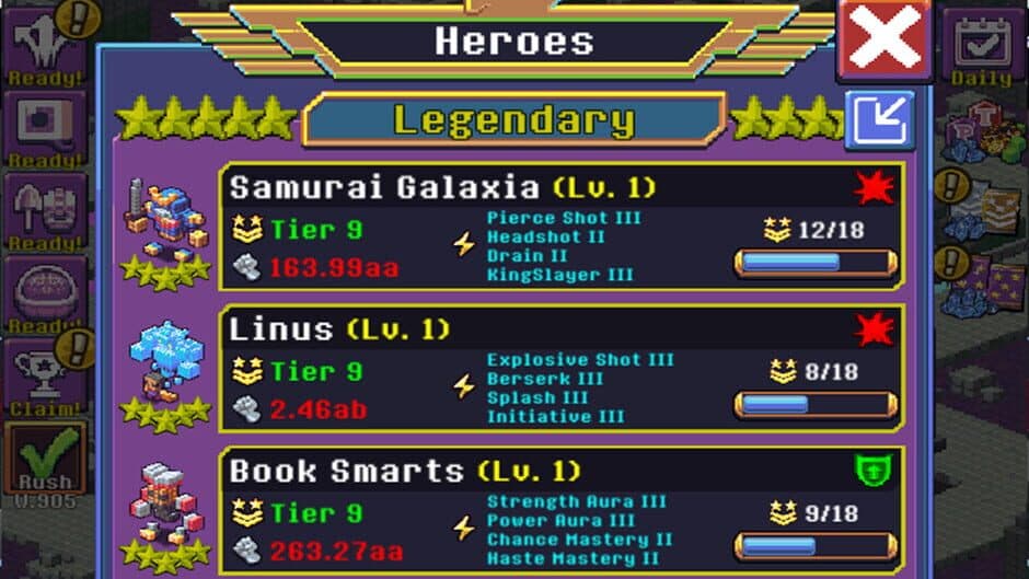 Скриншот 4 из Idle TD: Heroes vs Zombies