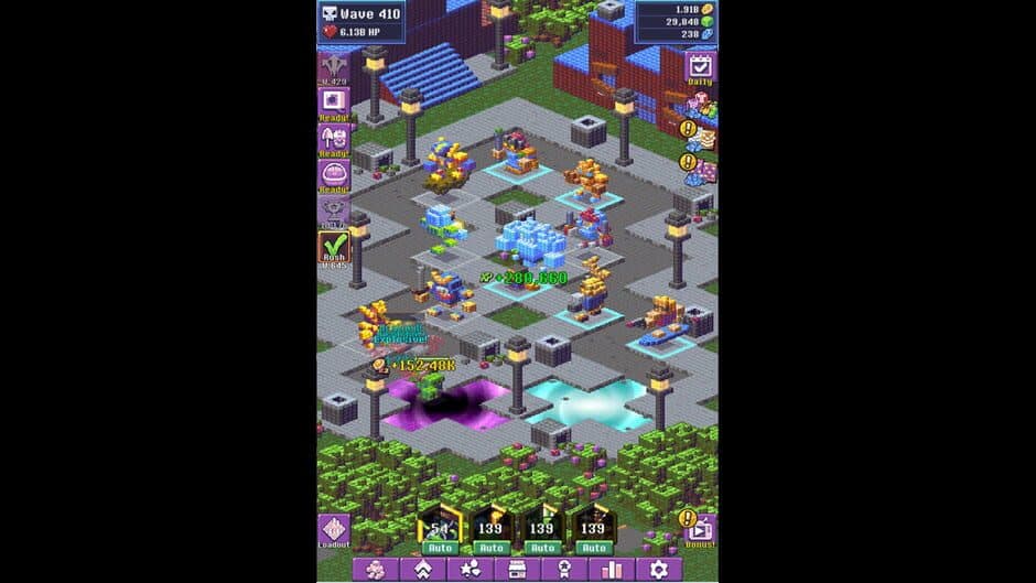 Скриншот 9 из Idle TD: Heroes vs Zombies