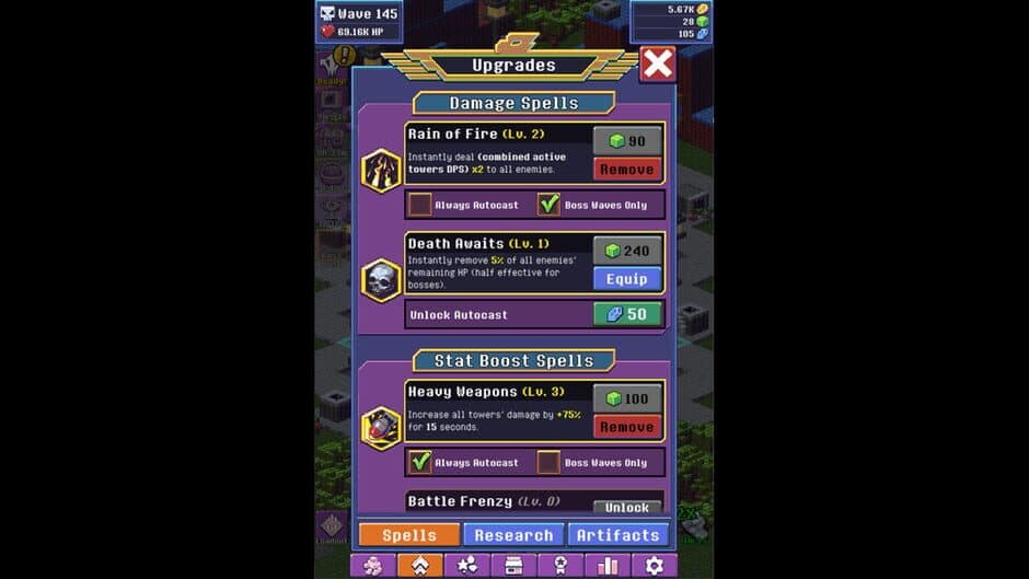 Скриншот 11 из Idle TD: Heroes vs Zombies