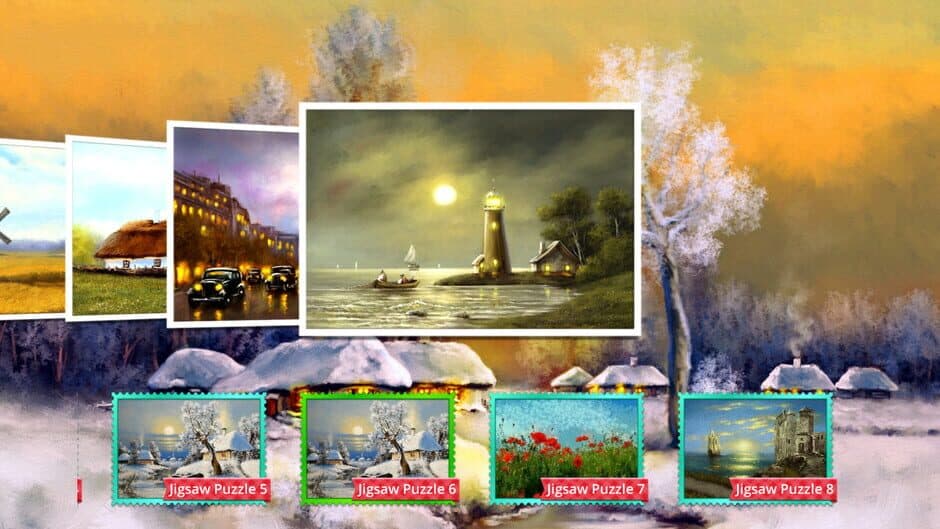 Скриншот 3 из Paintings Jigsaw Puzzles