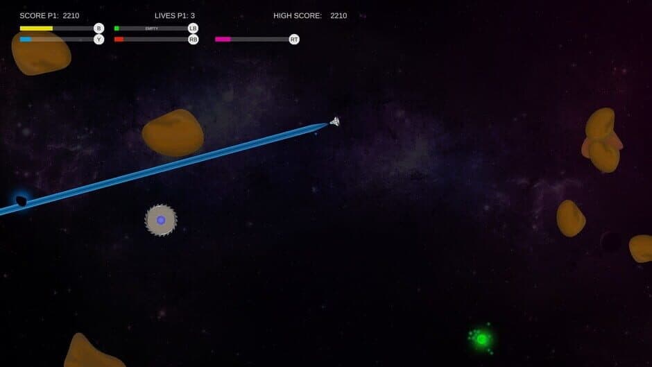 Скриншот 2 из Asteroid Blasters
