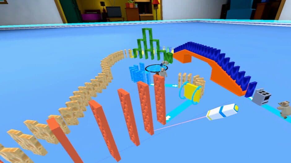 Скриншот 1 из Bulk Dominoes VR: Kinetic Rush