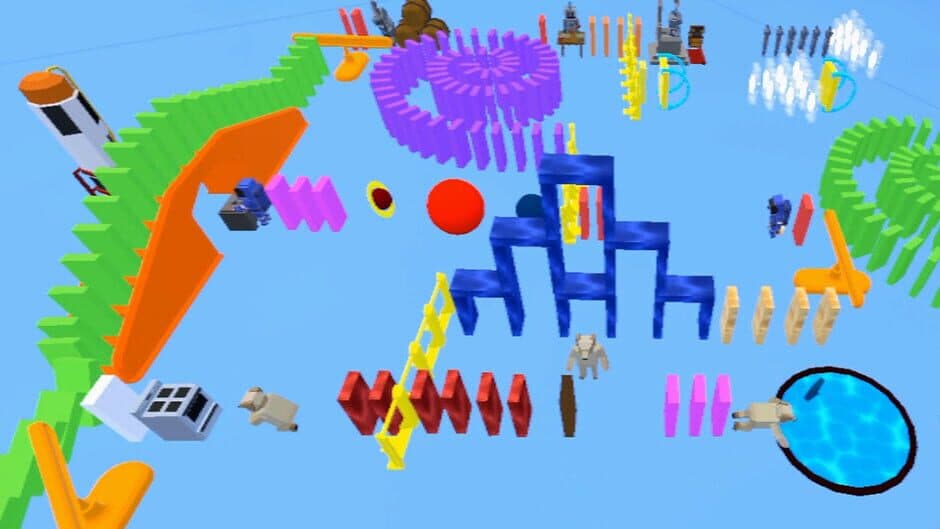 Скриншот 2 из Bulk Dominoes VR: Kinetic Rush