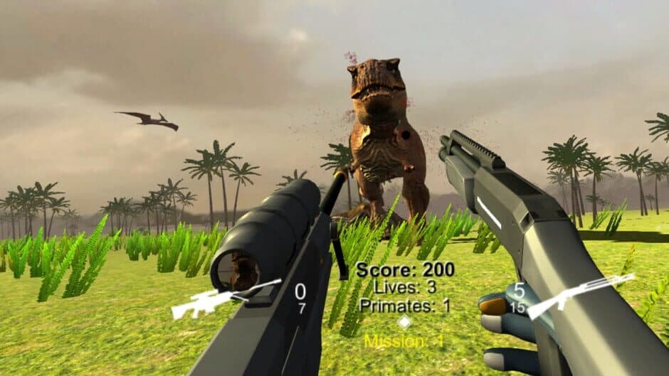 Скриншот 1 из Dinosaur Hunting Patrol 3D Jurassic VR