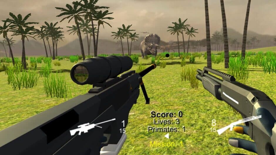 Скриншот 5 из Dinosaur Hunting Patrol 3D Jurassic VR