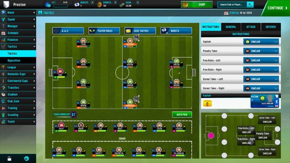 Скриншот 3 из Soccer Manager 2021