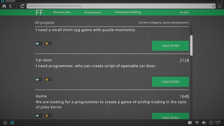 Скриншот 7 из Freelancer Life Simulator
