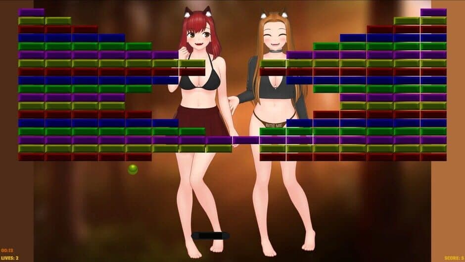 Скриншот 2 из Hentai Brick Breaker 2