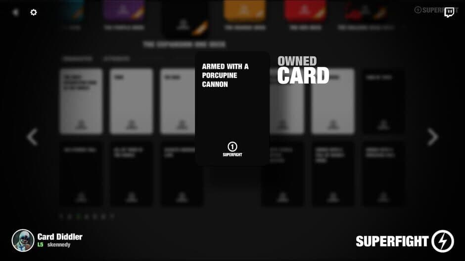 Скриншот 2 из Superfight: The Expansion One Deck