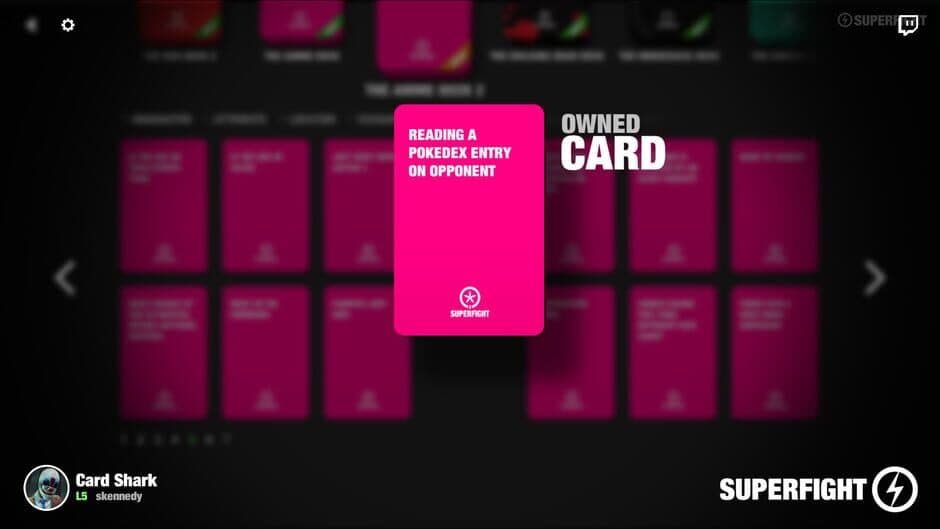 Скриншот 2 из Superfight: The Anime Deck 2