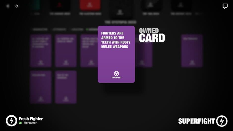 Скриншот 1 из Superfight: The Dystopia Deck