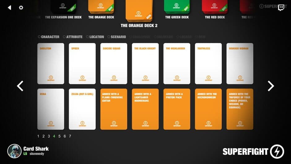 Скриншот 3 из Superfight: The Orange Deck 2