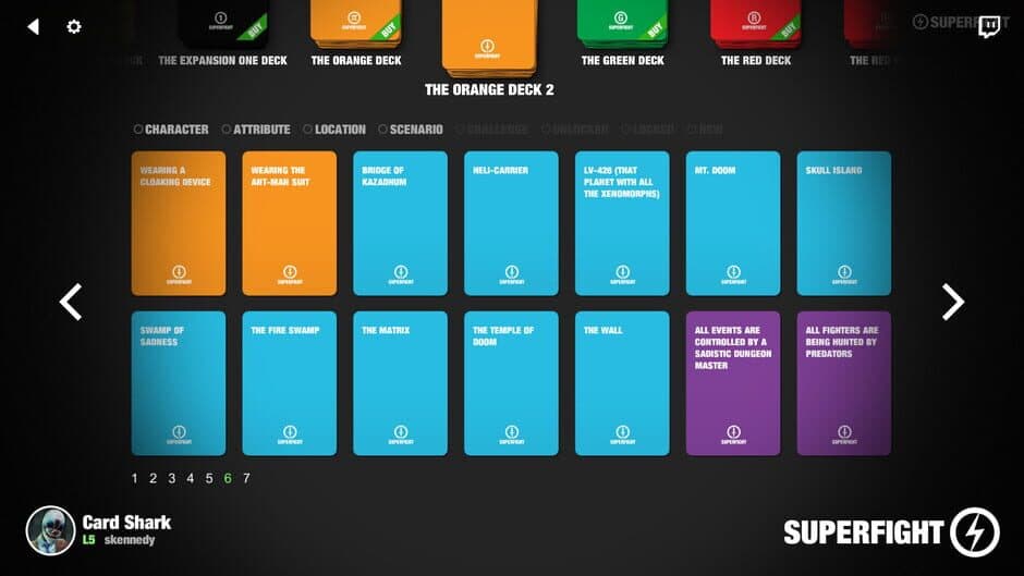 Скриншот 4 из Superfight: The Orange Deck 2