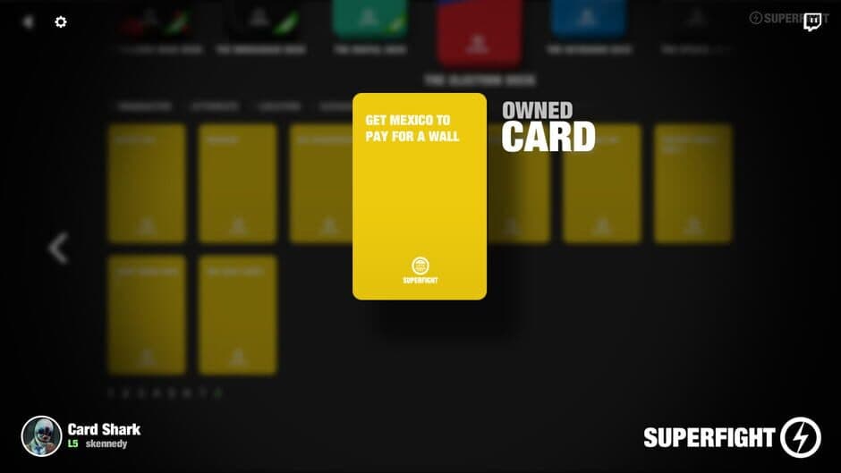 Скриншот 6 из Superfight: The Election Deck