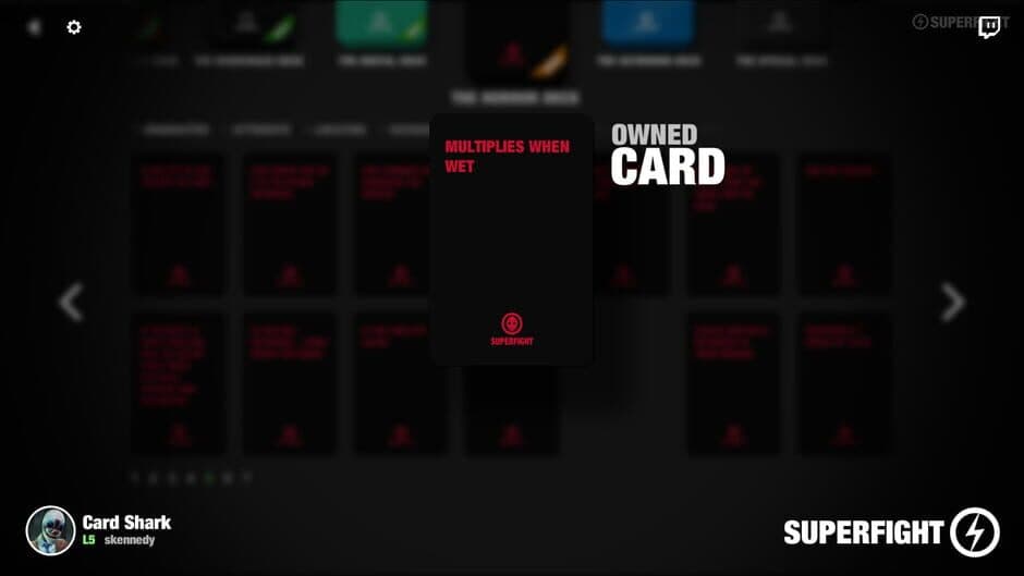 Скриншот 2 из Superfight: The Horror Deck