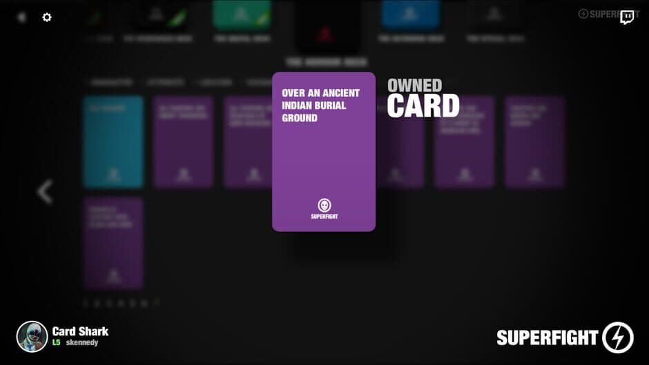 Скриншот 4 из Superfight: The Horror Deck