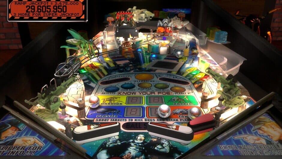 Скриншот 1 из Stern Pinball Arcade: Starship Troopers