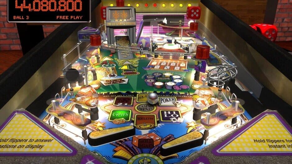Скриншот 2 из Stern Pinball Arcade: High Roller Casino