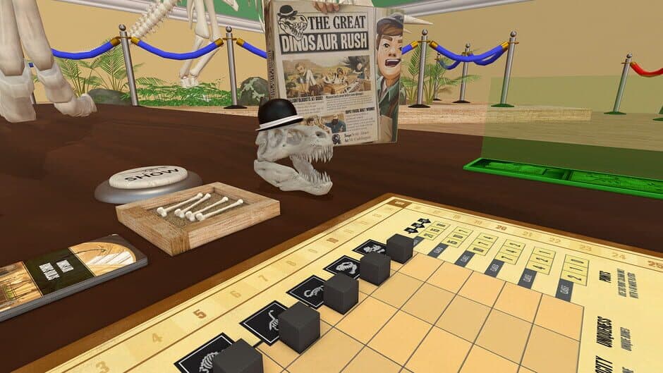 Скриншот 1 из Tabletop Simulator: The Great Dinosaur Rush