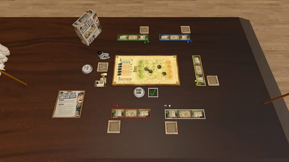 Скриншот 3 из Tabletop Simulator: The Great Dinosaur Rush