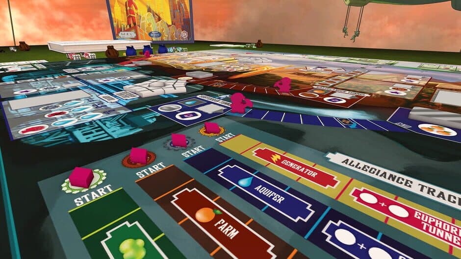Скриншот 3 из Tabletop Simulator: Euphoria - Build a Better Dystopia
