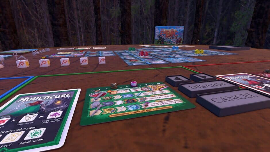 Скриншот 4 из Tabletop Simulator: Tiny Epic Quest