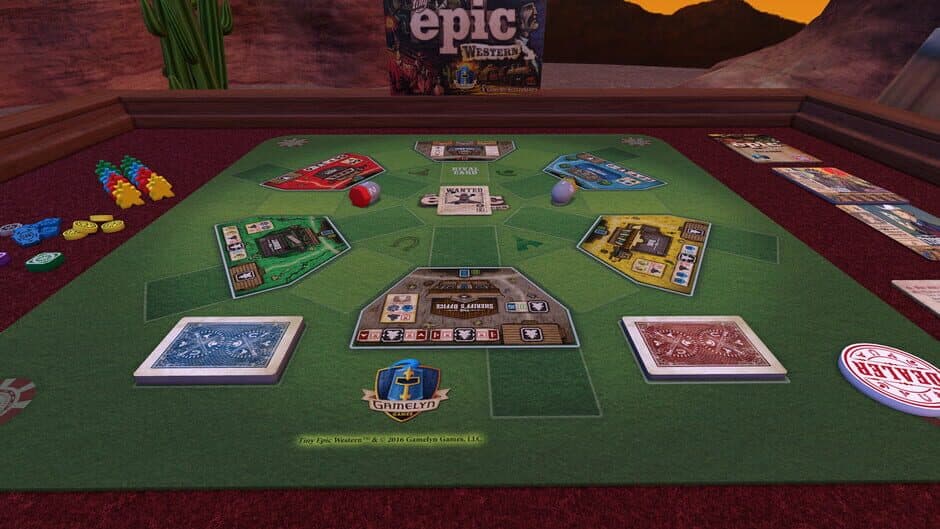 Скриншот 1 из Tabletop Simulator: Tiny Epic Western