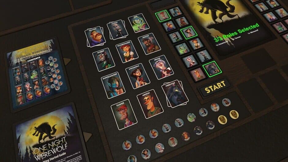 Скриншот 4 из Tabletop Simulator: One Night Ultimate Werewolf