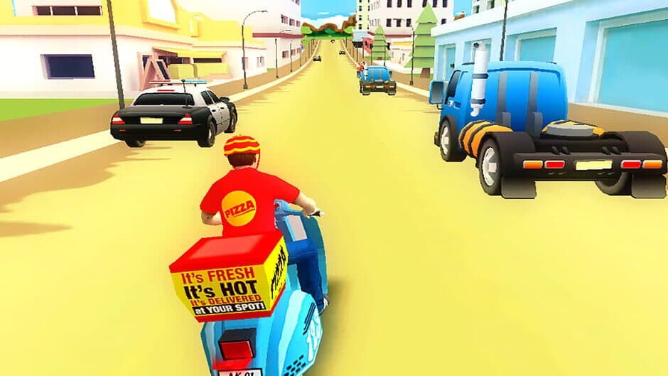 Скриншот 1 из Pizza Bike Rider
