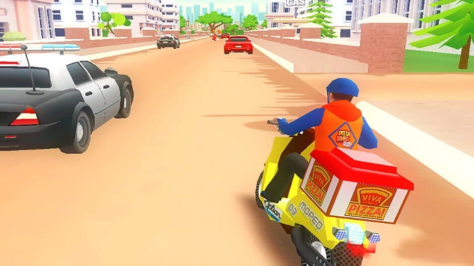 Скриншот 2 из Pizza Bike Rider