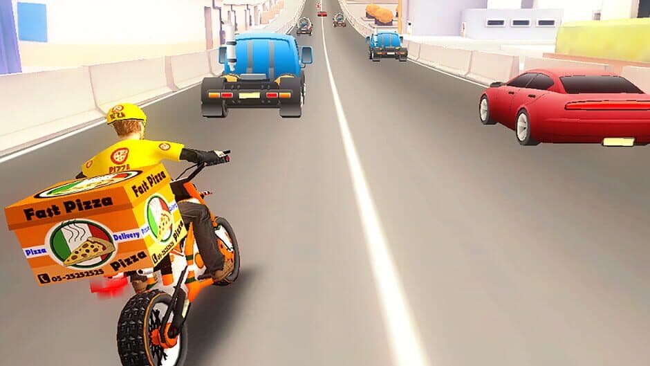 Скриншот 3 из Pizza Bike Rider
