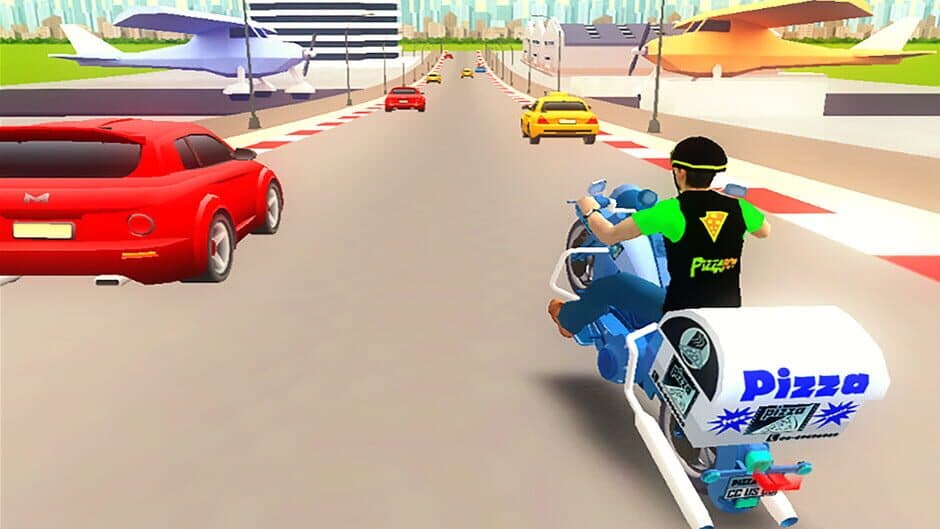 Скриншот 4 из Pizza Bike Rider
