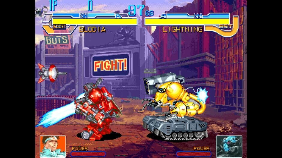 Скриншот 2 из Capcom Arcade Stadium: Cyberbots - Fullmetal Madness