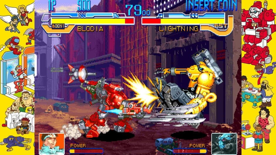 Скриншот 3 из Capcom Arcade Stadium: Cyberbots - Fullmetal Madness
