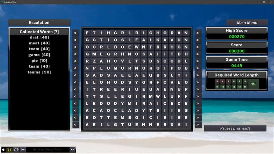 Скриншот 5 из InfiniWordSlide