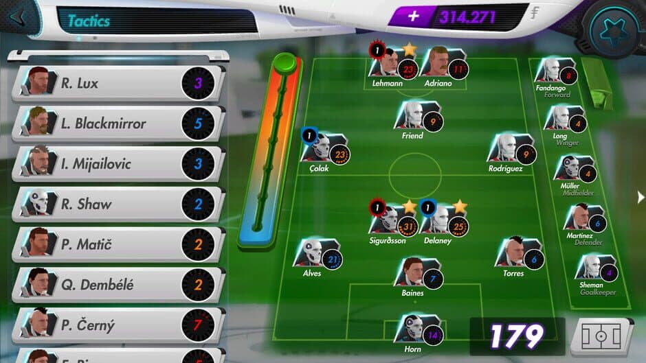 Скриншот 1 из Futuball: Future Football Manager Game