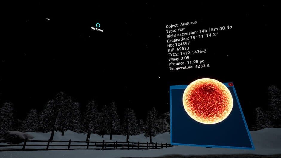 Скриншот 3 из Virtual telescope