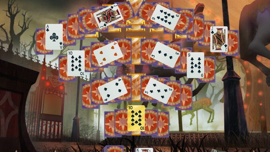 Скриншот 3 из Dark Solitaire: Mystical Circus